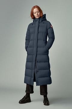 Chamarras Canada Goose Mujer México - Alliston Abrigos Azules GF9804632